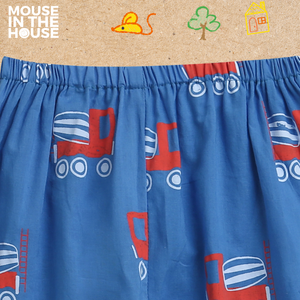 Whirly Cement Mixer (Blue)- Unisex Nightdress