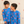 Whirly Cement Mixer (Blue)- Unisex Nightdress