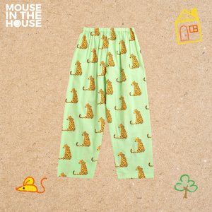 Spotty Leopard (Green)- Unisex Nightdress