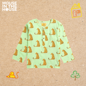 Spotty Leopard (Green)- Unisex Nightdress