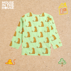 Spotty Leopard (Green)- Unisex Nightdress