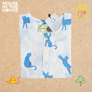 Blue Panther- Unisex Nightdress