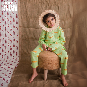 Augustus Tiger (Green)- Unisex Nightdress