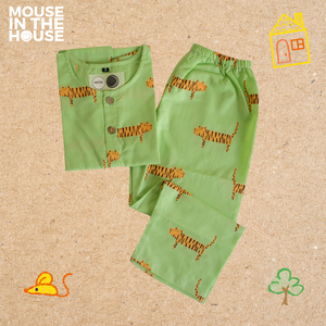 Augustus Tiger (Green)- Unisex Nightdress