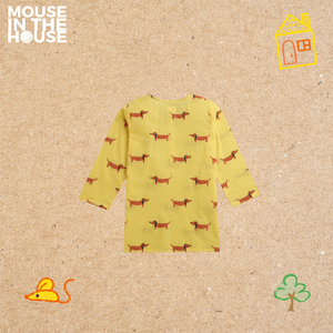 A Dog's Life (Yellow)- Unisex Nightdress (F)