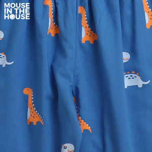 Dino Friends (Blue)- Unisex Nightdress
