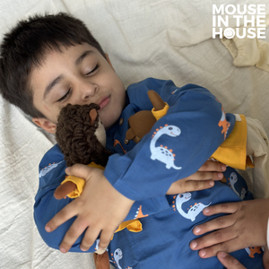 Dino Friends (Blue)- Unisex Nightdress