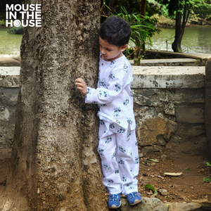 Grey Panda- Unisex Nightdress