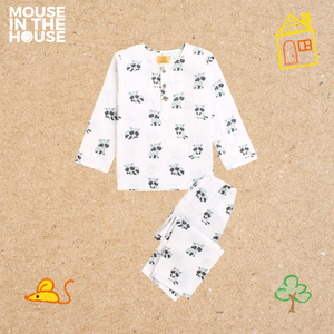 Grey Panda- Unisex Nightdress