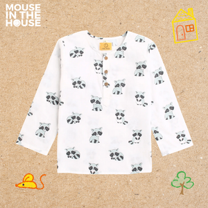 Grey Panda- Unisex Nightdress