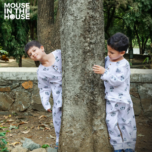 Grey Panda- Unisex Nightdress