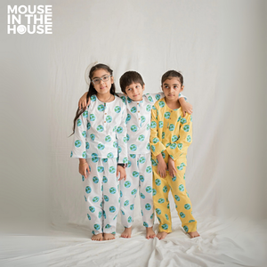 Thank You Earth (Yellow)- Unisex Nightdress