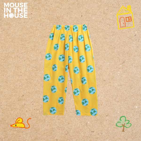 Thank You Earth (Yellow)- Unisex Nightdress