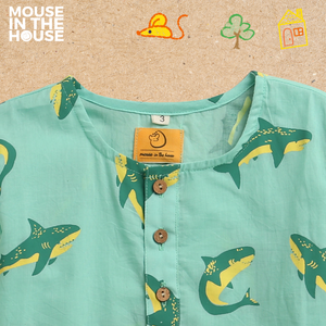 Giant Shark- Unisex Nightdress