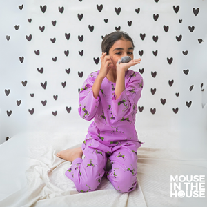 Purple Circle- Unisex Nightdress