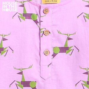 Purple Circle- Unisex Nightdress