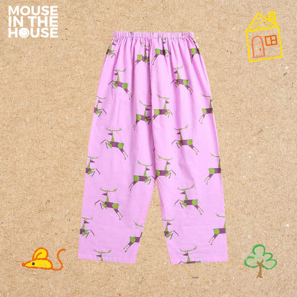 Purple Circle- Unisex Nightdress