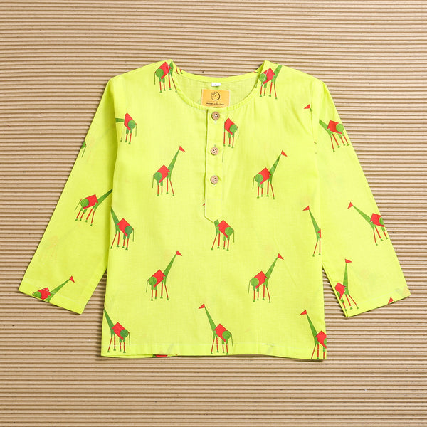 Green Triangle- Unisex Nightdress