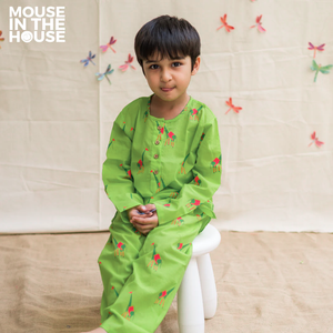 Green Triangle- Unisex Nightdress