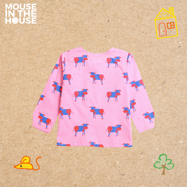 Pink Square- Unisex Nightdress