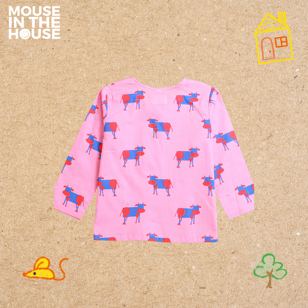 Pink Square- Unisex Nightdress