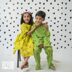 Green Triangle- Unisex Nightdress