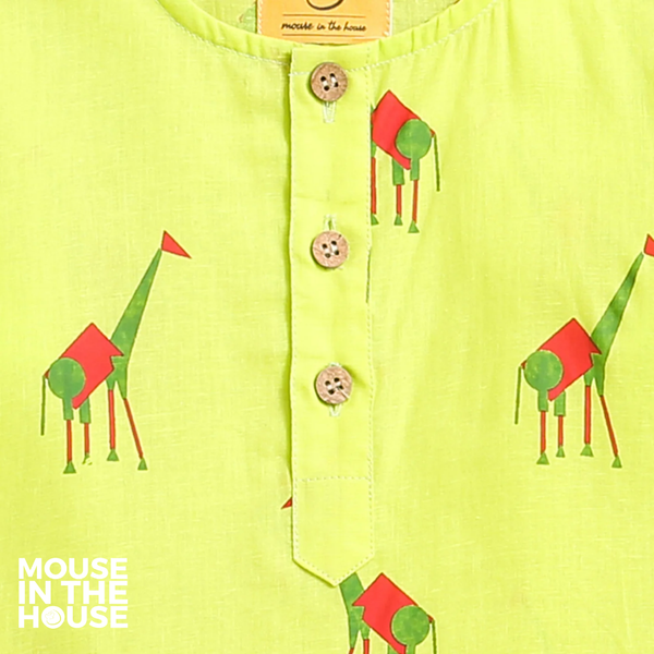 Green Triangle- Unisex Nightdress