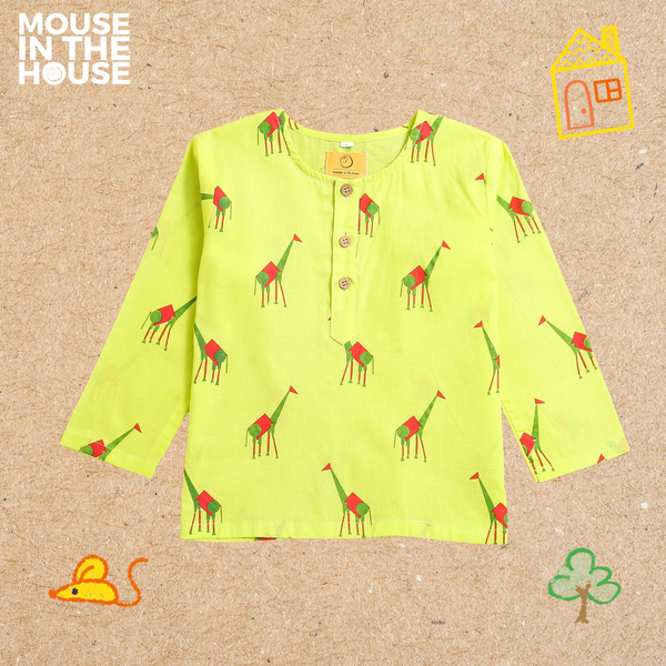 Green Triangle- Unisex Nightdress