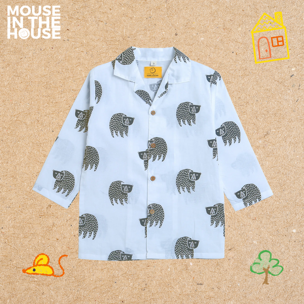 A Growling Bear- Unisex Nightdress