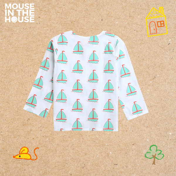 The Explorer Sailboat- Unisex Nightwear