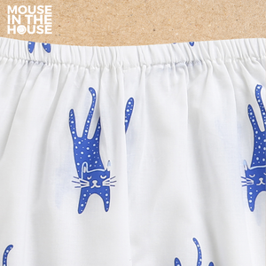 A MAGNIFICIENT CAT- UNISEX NIGHTWEAR (Blue)