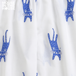 A MAGNIFICIENT CAT- UNISEX NIGHTWEAR (Blue)