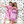 Pink Square - Cotton Dress