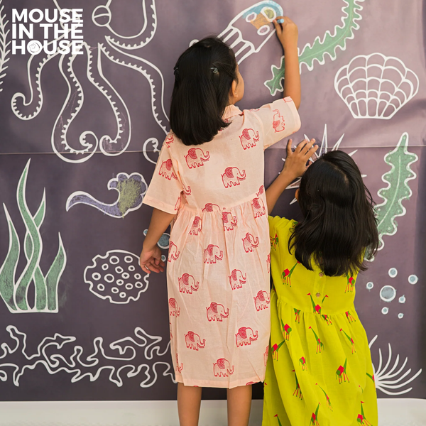 A Stomping Elephant - Cotton Dress