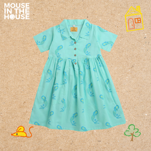 Adella The Mermaid - Cotton Dress