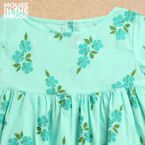 Lane of Happiness (Blue)- Cotton Frock