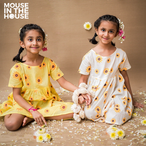 Lane of Dreams (Yellow)- Cotton Dress