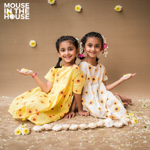 Lane of Dreams (Yellow)- Cotton Dress