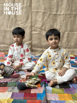 Lane of Dreams (Cream)- Ethnic Wear boys