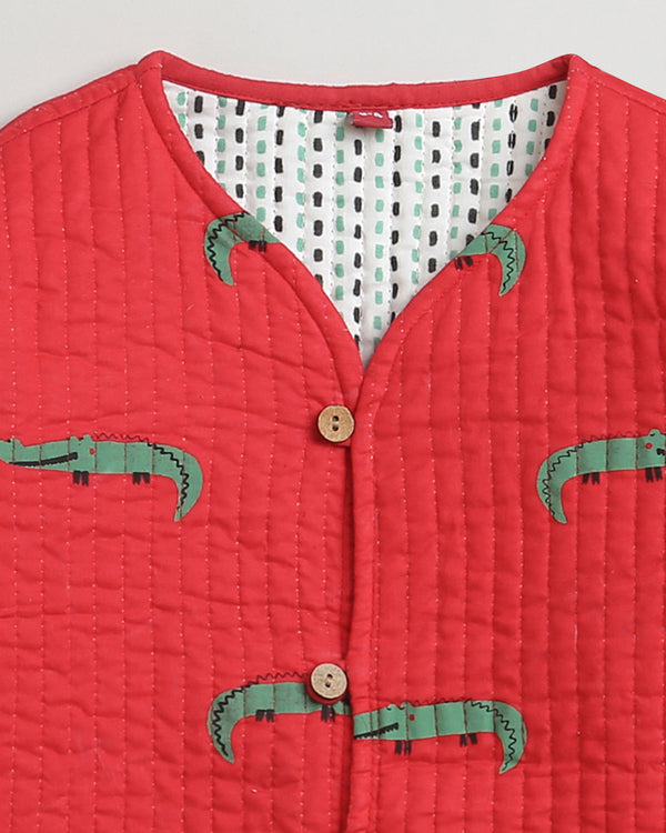 Crocodile - Reversible Jacket