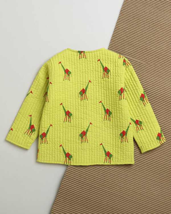 Green Triangle- Reversible Jacket