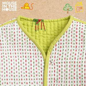 Green Triangle- Reversible Jacket