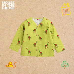 Green Triangle- Reversible Jacket