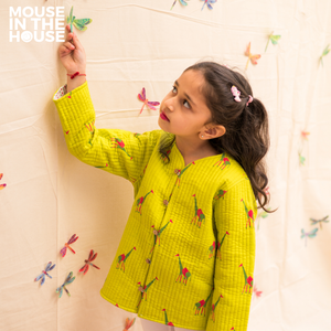 Green Triangle- Reversible Jacket