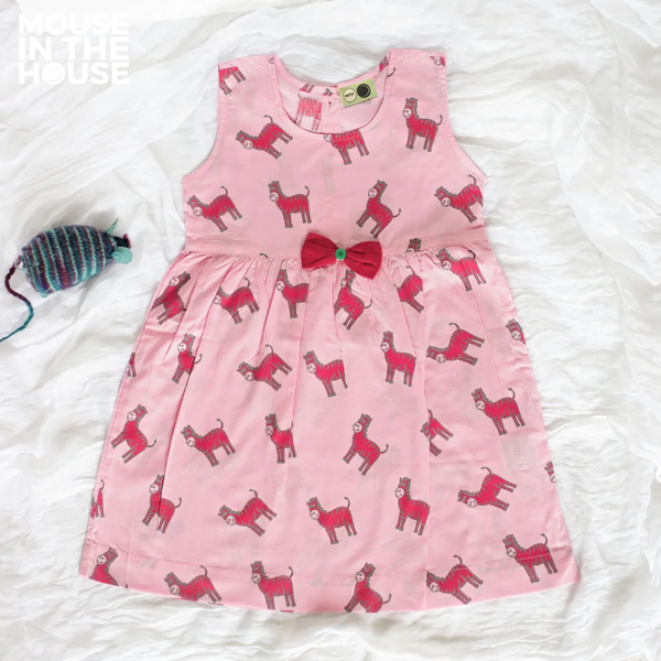 ZEBRA- Cotton Dress