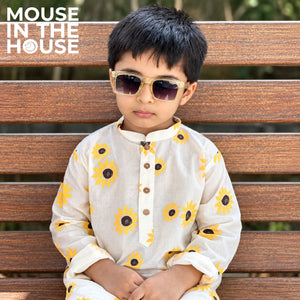Lane of Dreams (Cream)- Ethnic Wear boys