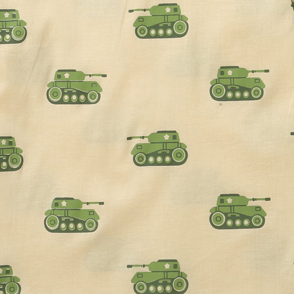 CHILDREN OF INDIA- Military Tank